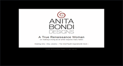 Desktop Screenshot of anitabondidesigns.com